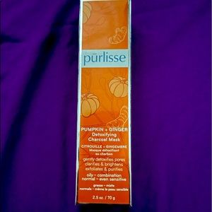 Purlisse pumpkin mask- charcoal and ginger! New, never been used!!